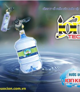 Nước uống ion Kiềm ionTech bình 19L
